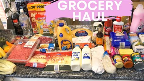 Huge Weekly Grocery Haul For A Couple Way Over Budget Aldi