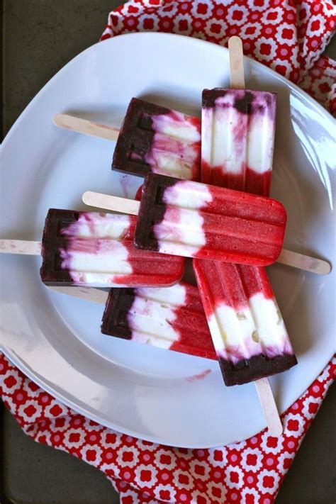 Firecracker Ice Pops The Corner Kitchen Frozen Treats Recipes Nice