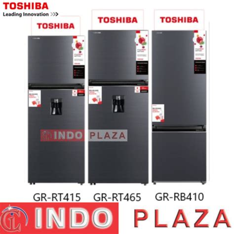 Promo Kulkas Toshiba Pintu Inverter Water Dispenser Bottom