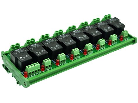 Czh Labs Din Rail Mount V Passive Spst No Power Relay Module