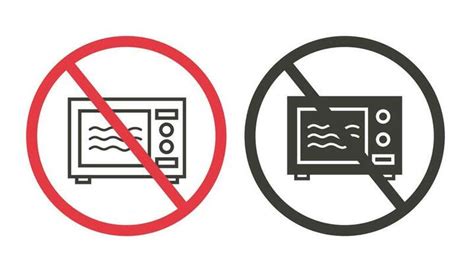 Do Not Microwave Vector Art Icons And Graphics For Free Download