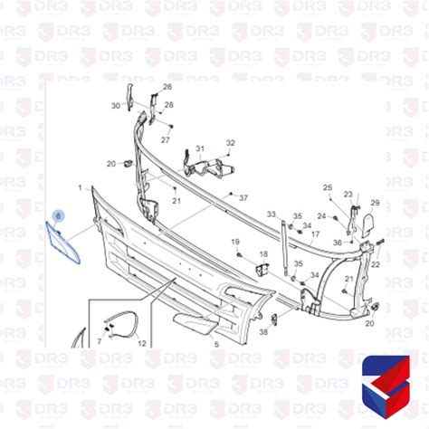 Tela Grade Superior LD Scania S5 P 1930823 1466035 Loja DR3