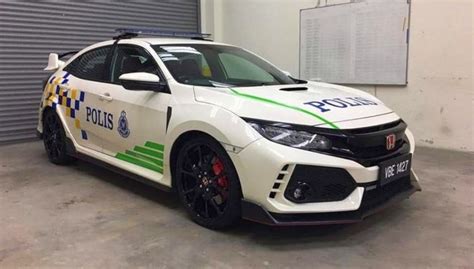 Civic Type R Police Car Malaysia Jimenenceldwell