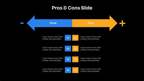 Pros And Cons Google Slide SlideKit