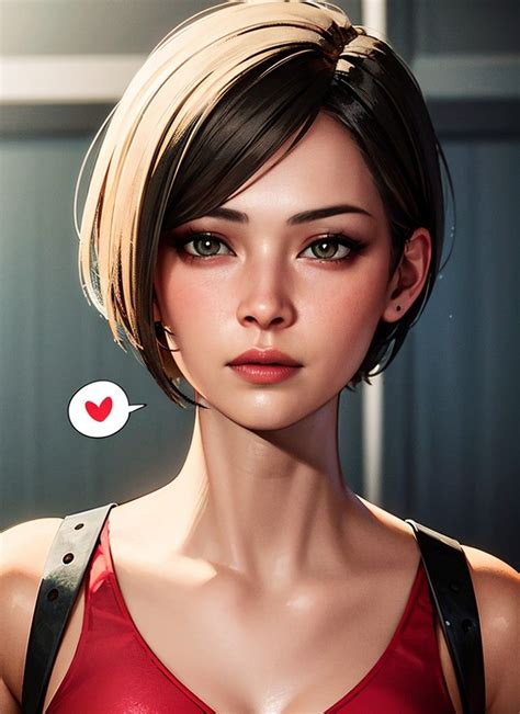 Tomboy Art Albert Wesker Resident Evil Girl Leon S Kennedy Ada Wong