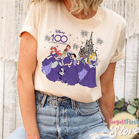 Disney Princess Shirt Walt Disney 100 Years Of Wonder Shirt Sold By