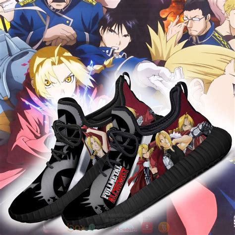 HOT Anime Fullmetal Alchemist Elric Reze Shoes Sneaker Boxbox Branding Luxury T Shirts Online