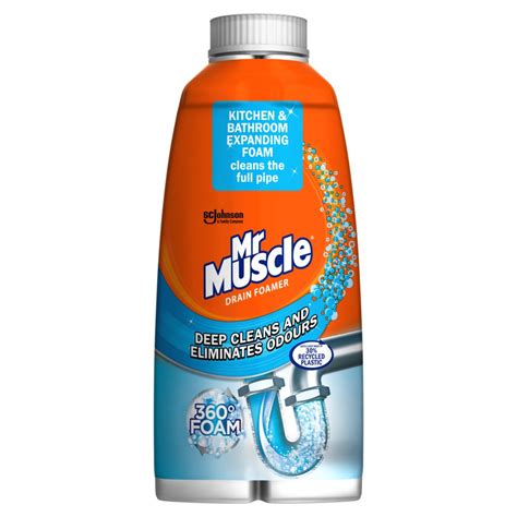 Mr Muscle Foamer Sink Drain Unblocker 500ml Bestway Wholesale