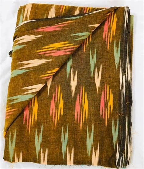 140 GSM Ikat Cotton Fabric Multicolour At Rs 65 Meter In Bhagalpur