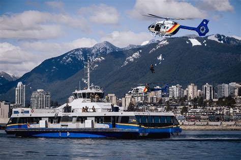 Like A Climax Of An Action Movie Seabus Conducts Security Exercise