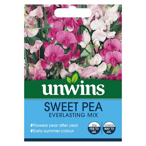 Unwins Sweet Pea Everlasting Mix Seeds - Flowers – Unwins UK
