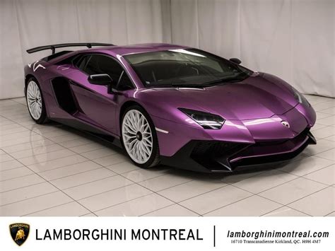 Purple Lamborghini Aventador SV for Sale - Daily Tuning