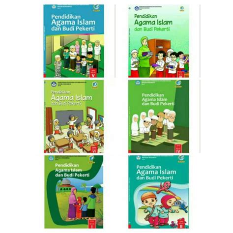 Jual Buku Pendidikan Agama Islam Kelas 1 2 3 4 5 6 Sd Diknas Shopee