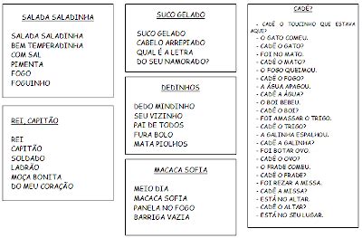 Centro De Atividades Escolares Josefa Krysiaki Textos Para Colar No
