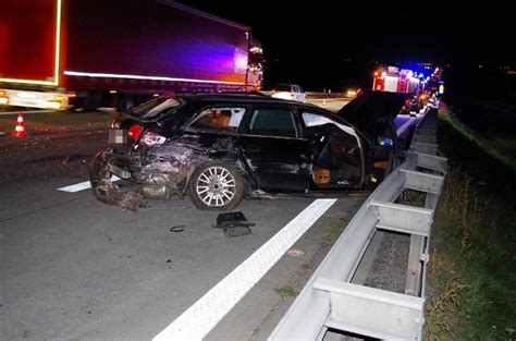 Poważny wypadek na autostradzie A4 Jedna osoba ranna ZDJĘCIA