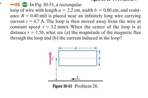 A Rectangular Loop Of Wire Of Size 2 Cm × 5 Cm Carries A Steady Current Of 1 A A Straight Long