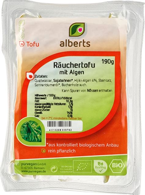 Alberts Räuchertofu mit Algen kokku Dein veganer Onlineshop