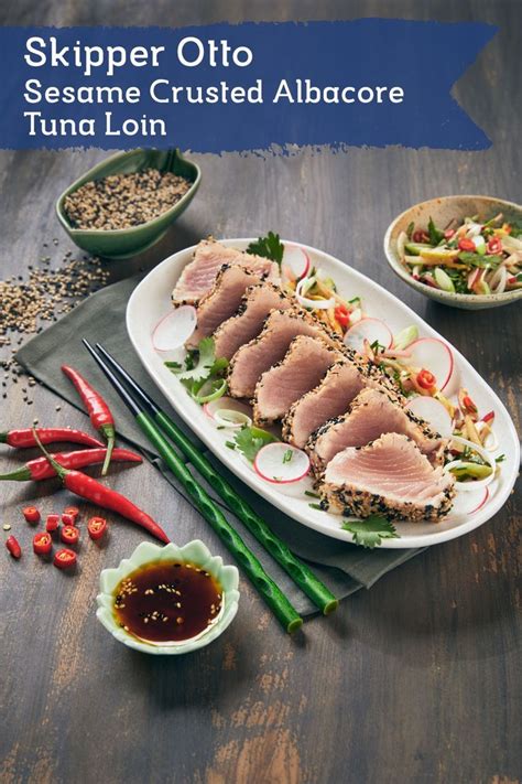 Sesame Crusted Albacore Tuna Recipe