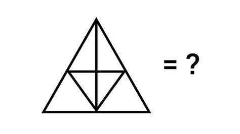 IQ Test Nur 2 können alle Dreiecke finden gehörst du dazu