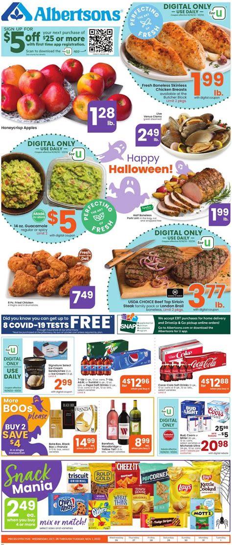 Albertsons Weekly Ad Oct 26 - Nov 1, 2022 - WeeklyAds2