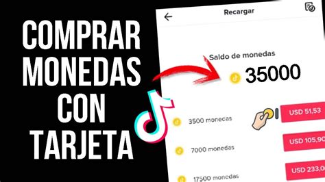 C Mo Comprar Monedas En Tiktok Con Tarjeta De Cr Dito Youtube