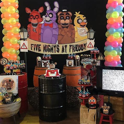 Pin On Cumple Five Nights At Freddys 9th Birthday Boy Party