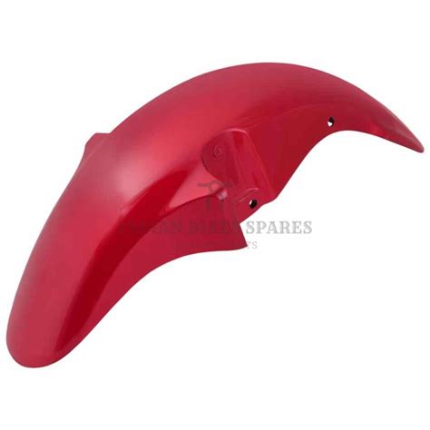 Front Fender Mudguard Hero Cd Deluxe Splendor Nxg Red Indian Bikes Spares