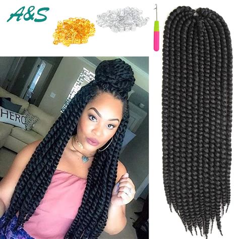 18 Havana Mambo Twist Crochet Braids Braiding Hair 120gpack Expression Braiding Hair Crochet