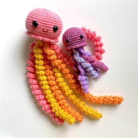 15 Free Crochet Jellyfish Patterns For Marine Fans DIY Crafts