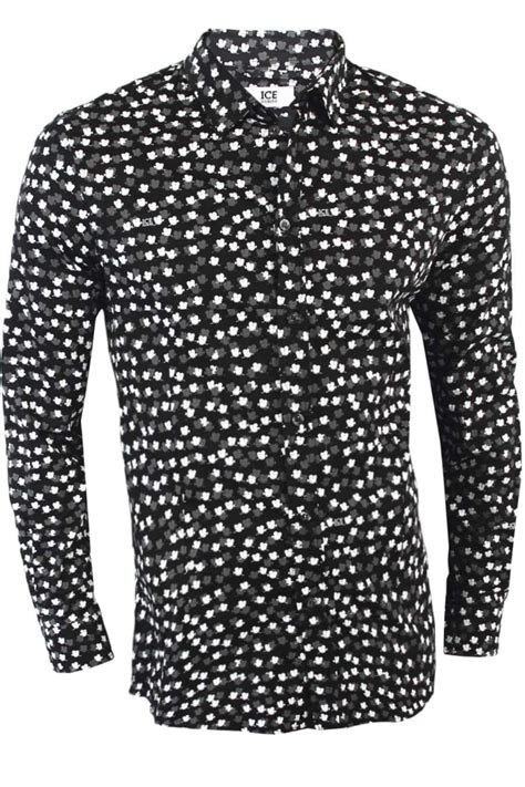 Приталенная мужская рубашка Iceberg - купить за 22050 руб. в интернет ...