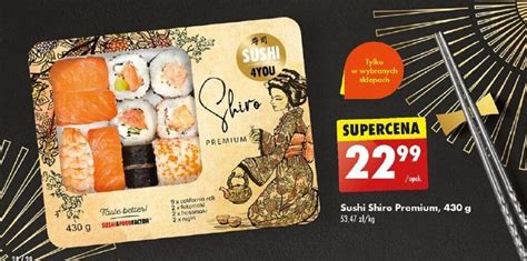 Promocja Sushi Shiro Premium 430 G W Biedronka