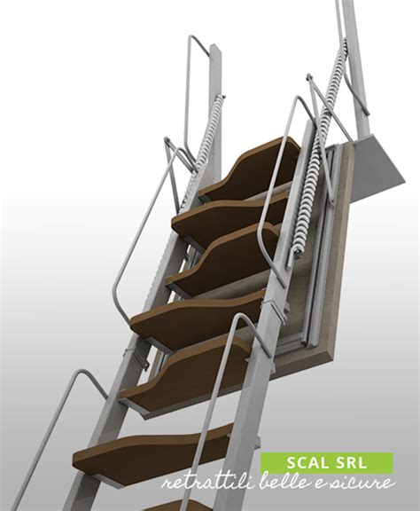 Scala Retrattile Per Soppalco Produzione E Vendita Scale Retrattili