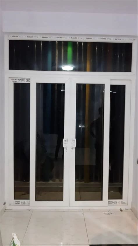 White Upvc Sliding Glass Door For Home Exterior At Rs Sq Ft In