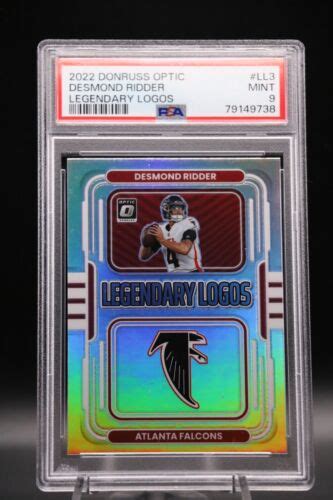 Panini Donruss Optic Desmond Ridder Legendary Logos Psa Mint