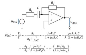 Hochpass Filter Lerninhalte Und Abschlussarbeiten