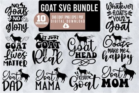 42 Sublimation Png Goat Svg Bundle Designs And Graphics