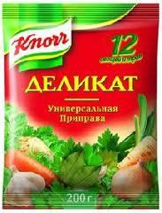 Приправа Knorr Деликат - «подчеркни вкус блюда...» | отзывы