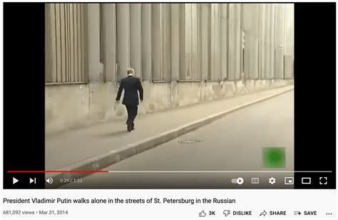 Fact-Check | 2013 Video of Putin Walking Alone Widely Shared Now Amid ...