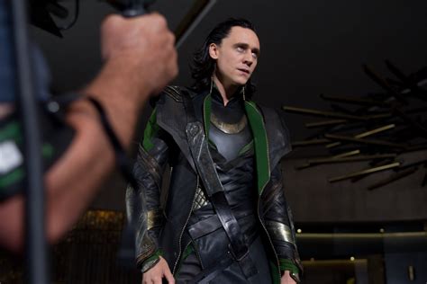 Loki In A Behind The Scenes Shot Of The Avengers Unseen Photo Loki Thor