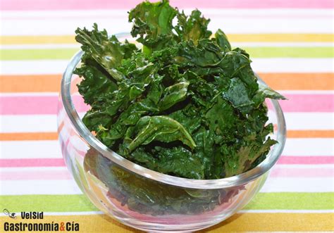 Cómo hacer chips de kale en el microondas Gastronomía Cía