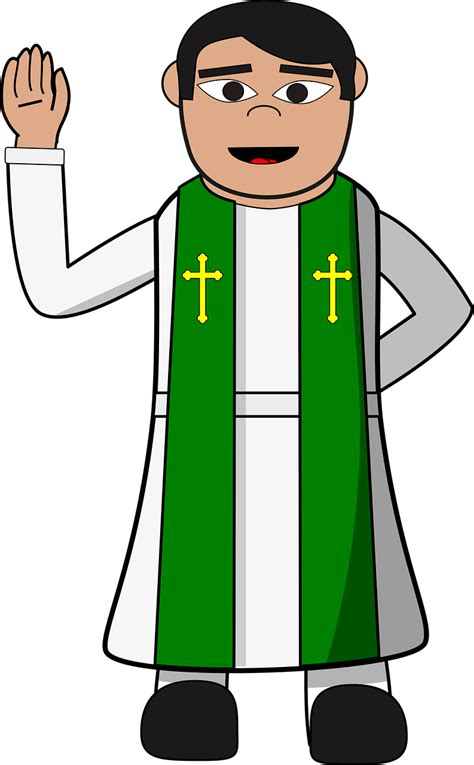 Download Pastor, Priest, Christian. Royalty-Free Vector Graphic - Pixabay