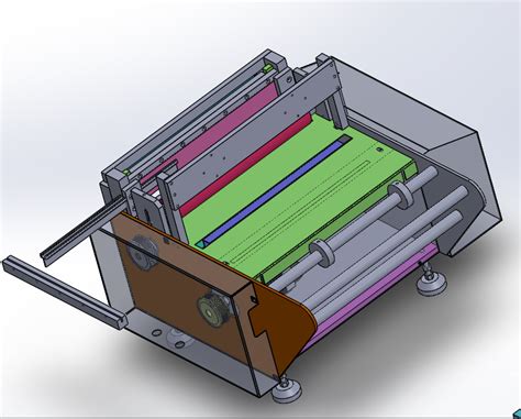 【非标数模】薄膜胶袋制袋机3d数模图纸 Solidworks设计 知乎