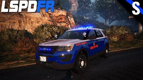 Gta V Lspdfr Georgia State Patrol Ford Explorer Police