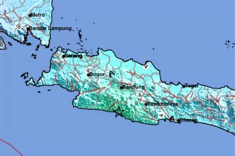 Update Gempa Garut Bmkg Berikut Daftar 30 Wilayah Yang Ikut