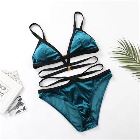 American High Elastic Backless Sexy Split Bikini Swimsuit Women At Rs