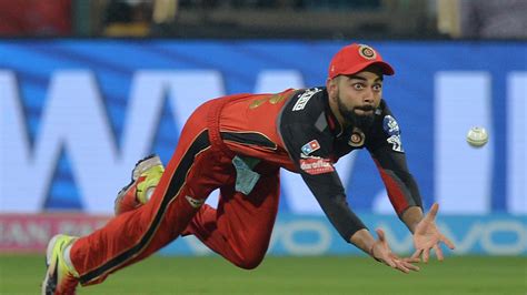 Virat Kohli Diving Catch