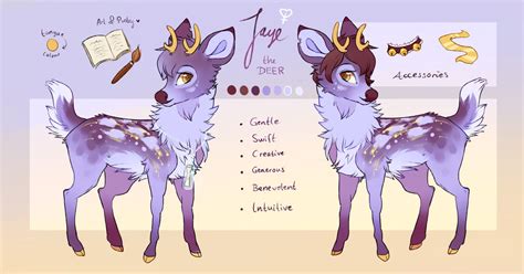 Faye Deer Fursona By Fayven On Deviantart