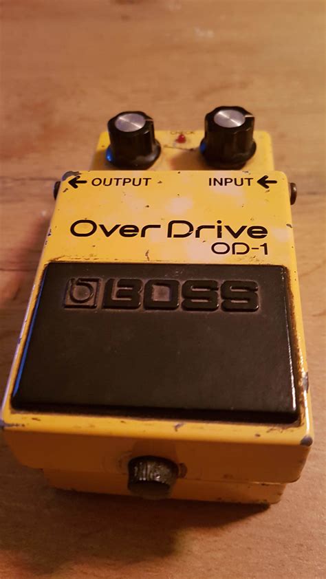 Boss OD-1 OverDrive - Audiofanzine