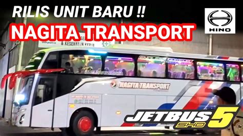 Rilis Nagita Transport Jetbus 5 SHD Hino RM 280 Karoseri Adiputro