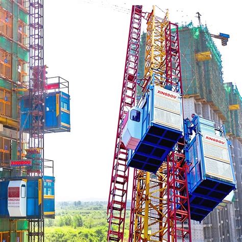 CE Approved Building Construction Elevator Labor Materials Lifting